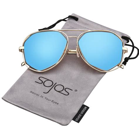 sojos aviator sunglasses for women.